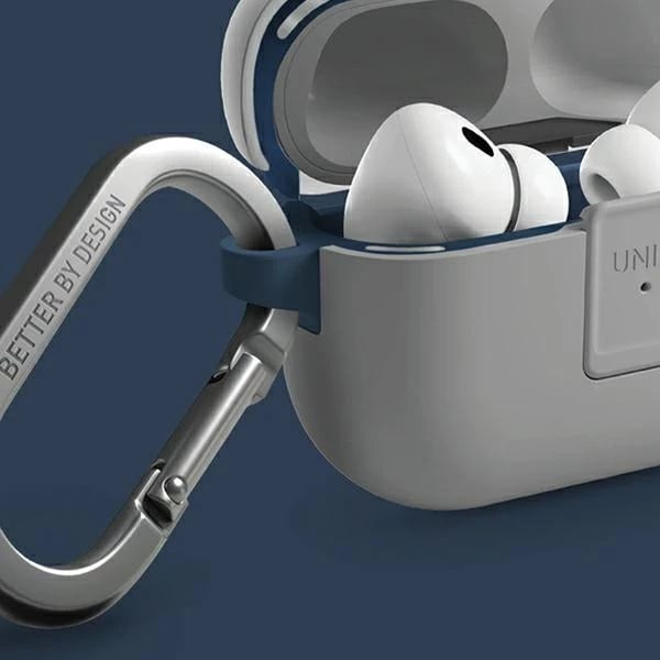 Mbështjellës UNIQ Clyde Lock Case për AirPods Pro 2, bezhë dhe e verdhë