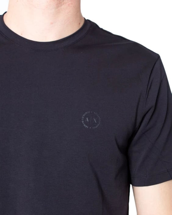 Maicë për meshkuj Armani Exchange, e zezë 