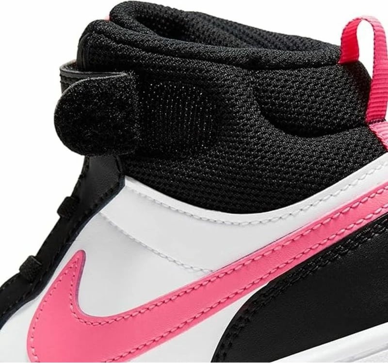 Atlete për fëmijë Nike, të bardha me të zeza dhe rozë