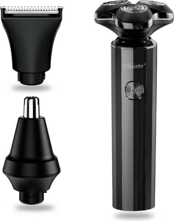 Makinë rroje 3-në-1, Feel-Maestro, MR-676, USB-C, 800 mAh, 90 min, IPX7, e zezë, set