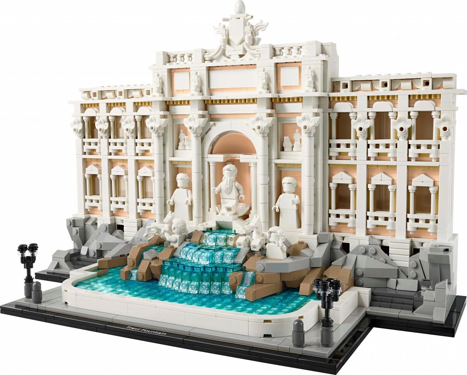 Set ndërtimi LEGO Architecture 21062 Fountain of Trevi, 1880 pjesë