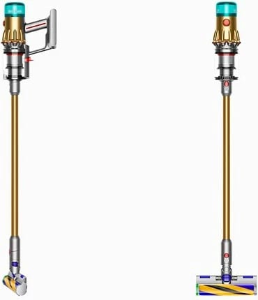 Fshesë me bateri Dyson V12 Detect Slim Absolute, LCD, HEPA, pa qese, Ari