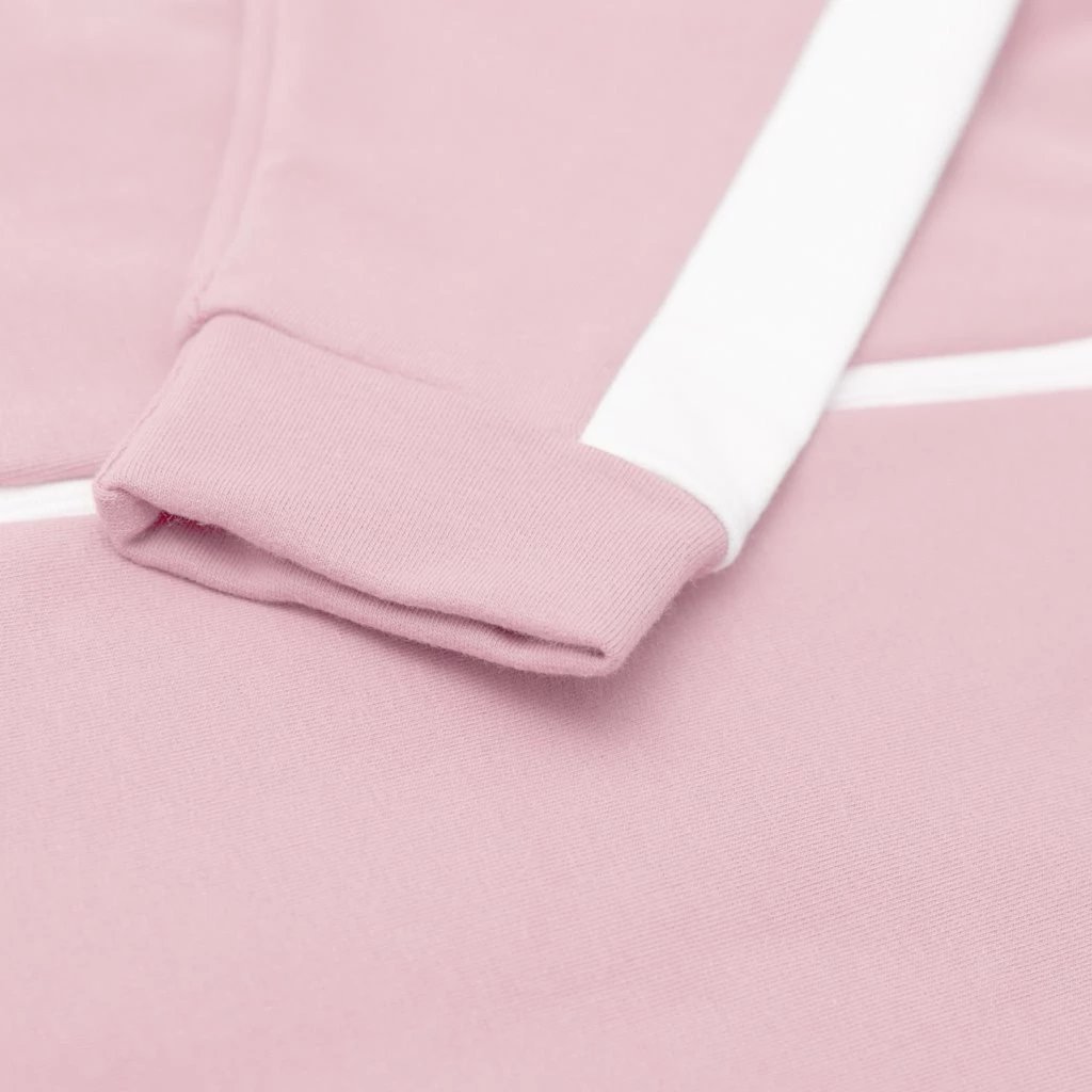 Kombinezon bebe, New Baby, The Best, termal 98% pambuk 2% elastan, zinxhir i plotë, kapuç me veshë, madhësia 92 (18-24m), rozë