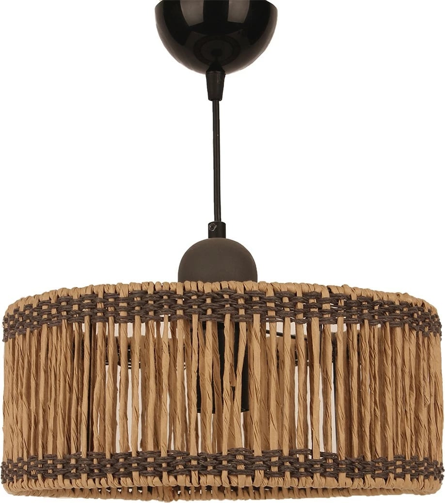 Llambë tavani Opviq, BK026, ngjyrë ecru, trup metalik, kapak makrame, lartësi e rregullueshme Llambë tavani Opviq, BK026, ngjyrë ecru, trup metalik, kapak makrame, lartësi e rregullueshme