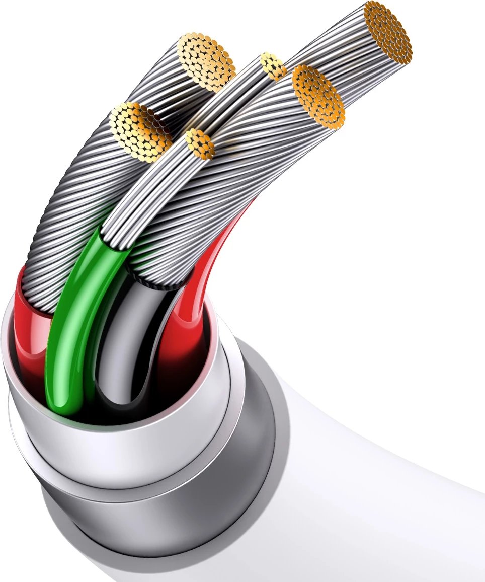 Kabllo Baseus Superior Series SUPERVOOC USB-A në USB-C 65W, 1m, Bardhë Kabllo Baseus Superior Series SUPERVOOC USB-A në USB-C 65W, 1m, Bardhë