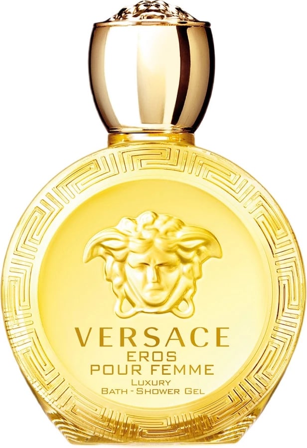 Xhel për dush Versace Eros Pour Femme Luxury Bath and Shower Gel për femra, 200ml