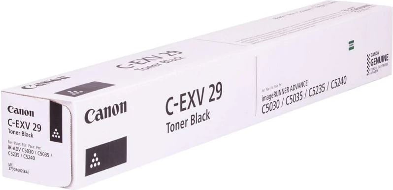 Toner Canon C-EXV 29 origjinal rendiment deri 24,000 faqe model 2790B002 e zezë