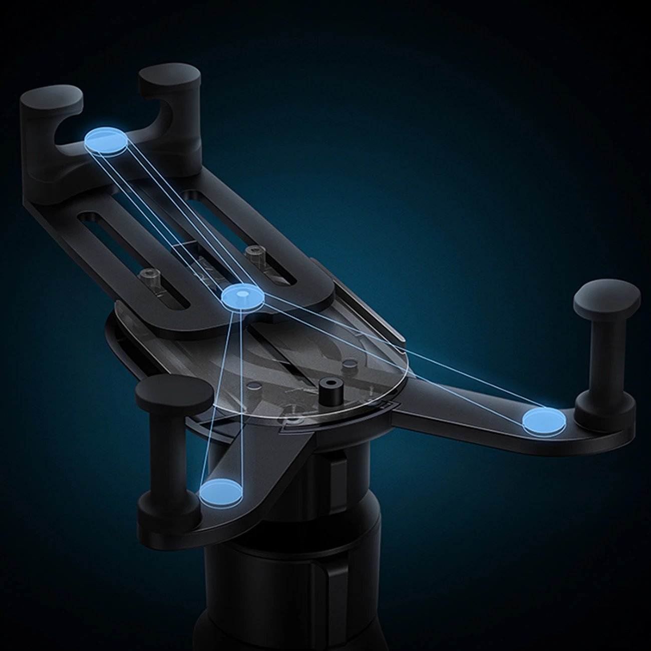 Mbajtës telefoni Baseus Stable Series SUWX020001 për grilë ajri, i zi