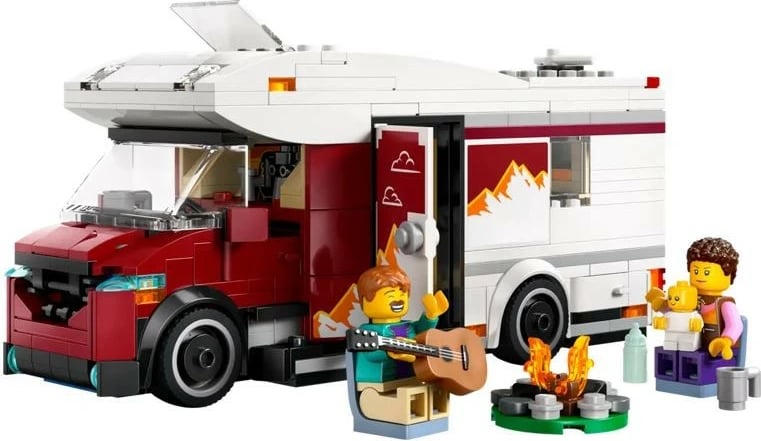 Set LEGO City Vacation Camper Full of Adventures 60454, 385 pjesë