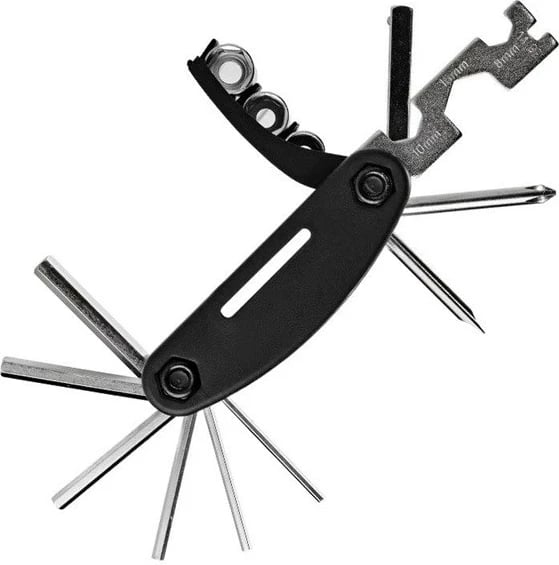 Multitool biçiklete Rockbros GJ1601 16n1, zi