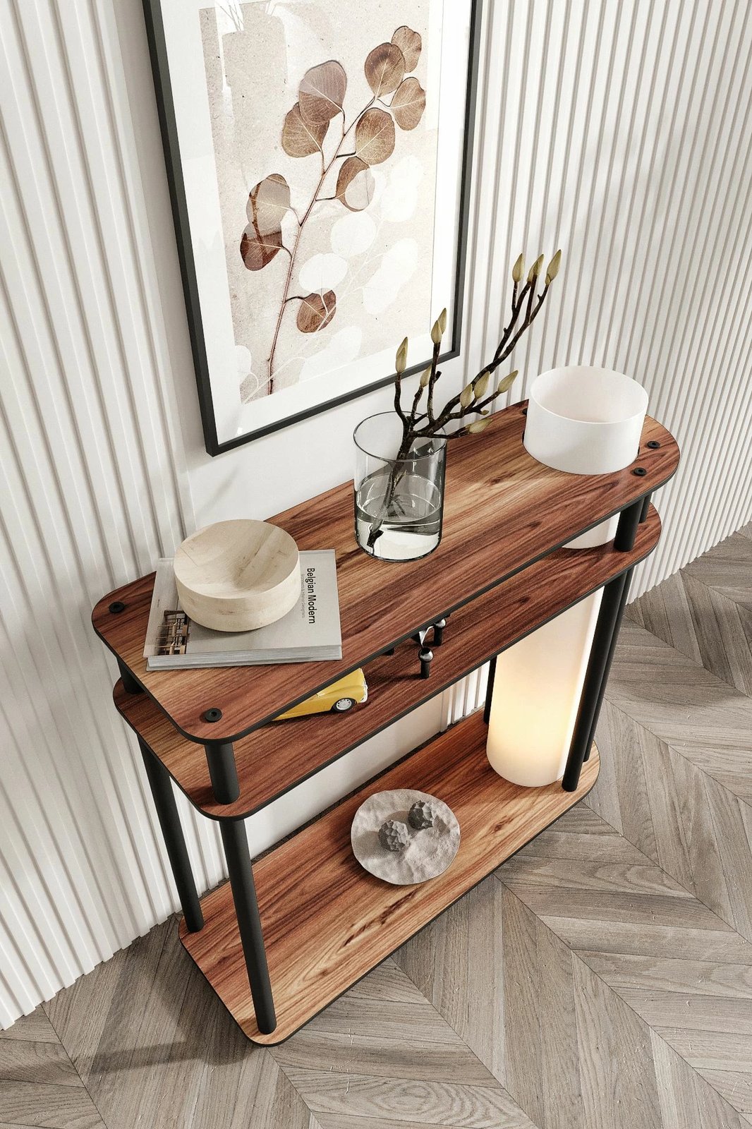 Llambë dyshemeje Opviq, Caprio, ngjyrë arre