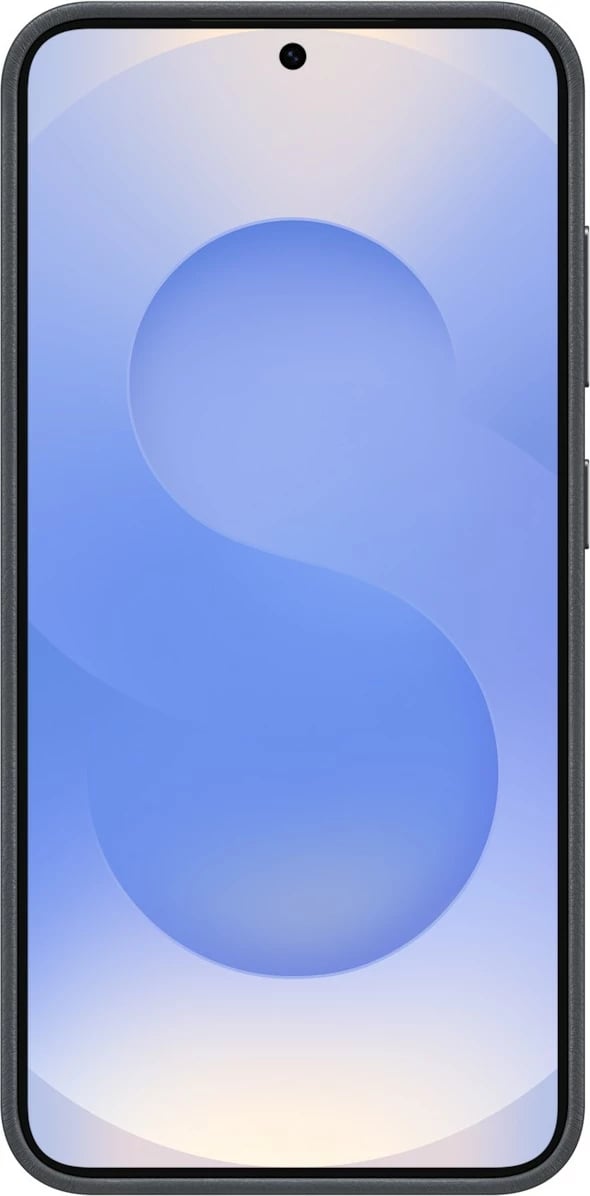 Mbështjellës Samsung Galaxy S25, Faux Leather, 15.8 cm (6.2"), Zi