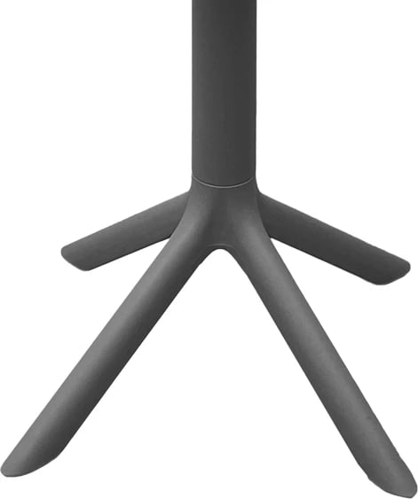 Tavolinë Merkon pp, ngjyrë antracit, D60x75cm