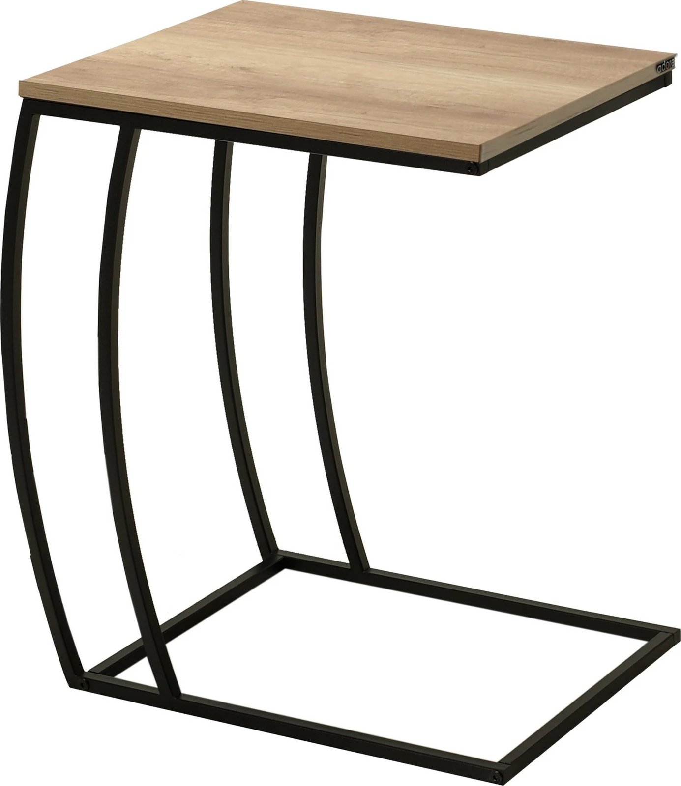 Tavolinë anësore Hanah Home, SHP-908-TT-1, ngjyrë arre dhe e zezë