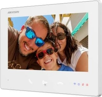 Video-interfon Hikvision DS-KH7300EY-WTE2, 7 inç, i bardhë
