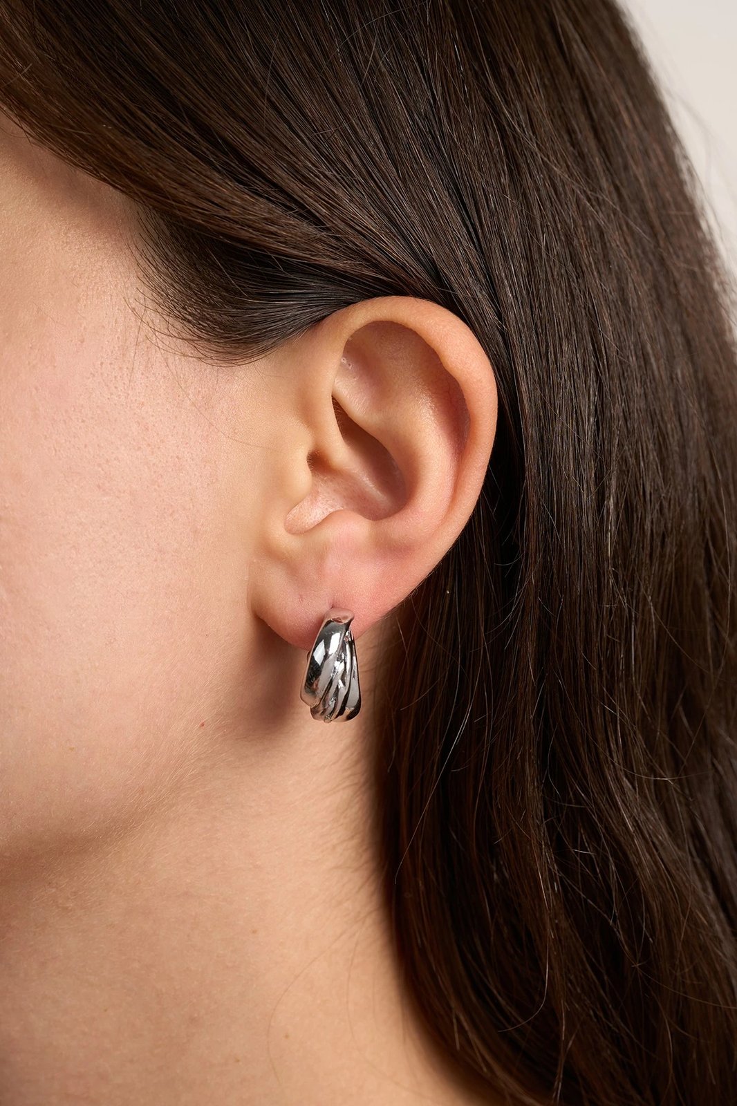 Vathë metalik Elika, ngjyrë argjendi, ELKGC68363