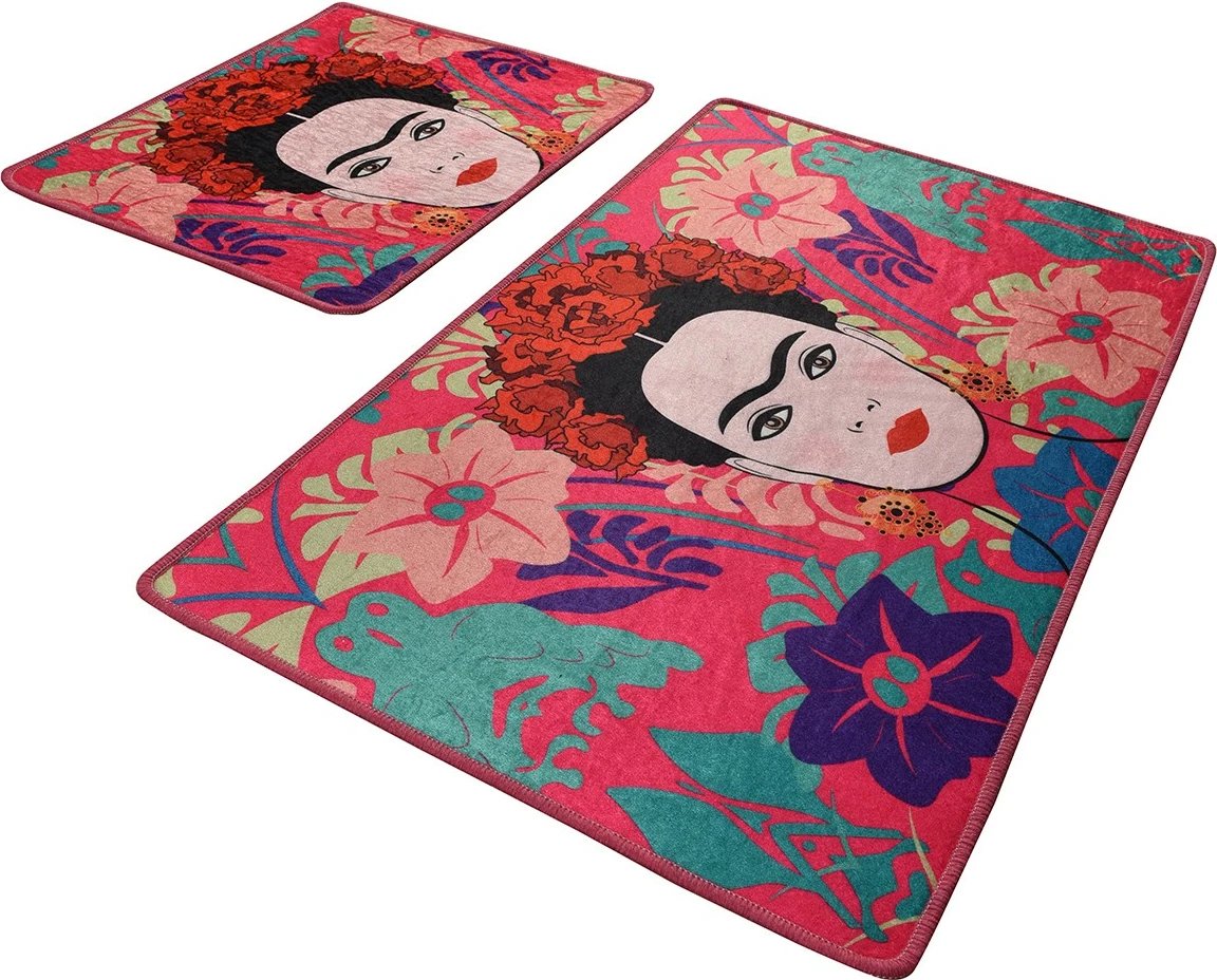 Set tapetash banjoje (2 copë) Mijölnir, Frida, rozë