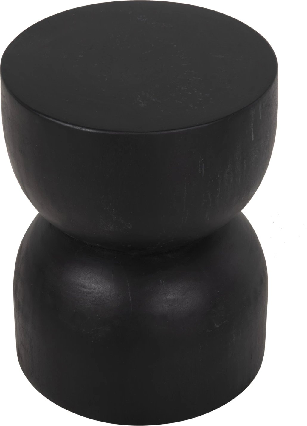 Karrige për bar, dru Suar, ngjyrë e zezë, FH9753.02, Φ35x45H cm