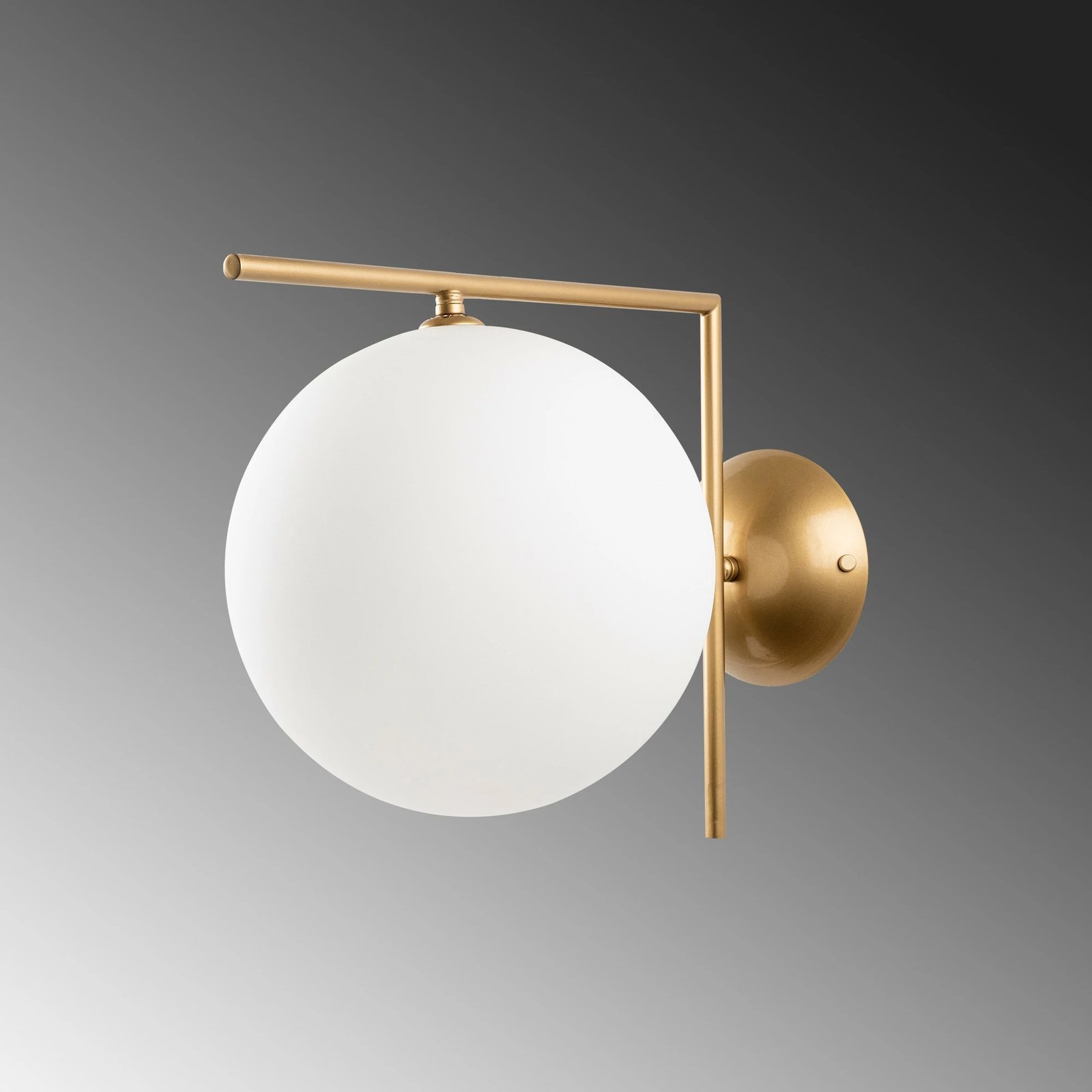 Llambë muri Opviq, ngjyrë ari, Luminar - 14156