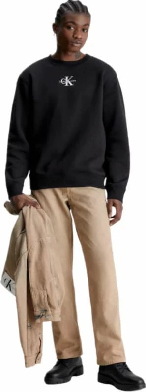 Duks për meshkuj Calvin Klein, i zi