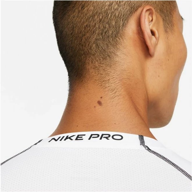 Maicë Nike Pro Dri-FIT për meshkuj, e bardhë