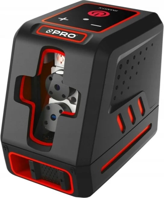 Nivel lazer me vijë kryq, Smart-X Red, 3-01-06-L1-191, i zi me të kuqe