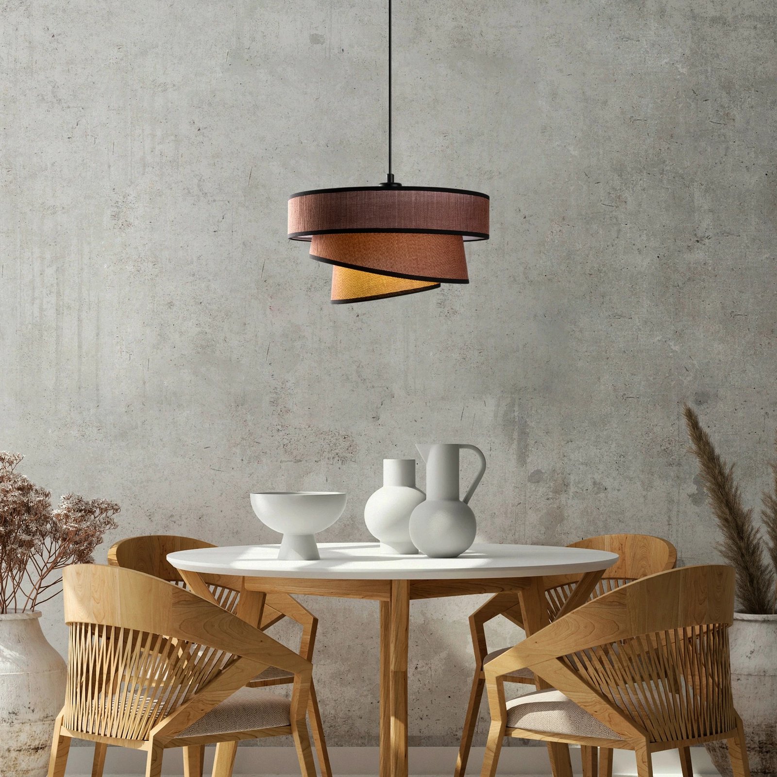 Llambë tavani Opviq Stage - 14712, ngjyrë kafe e errët Llambë tavani Opviq Stage - 14712, ngjyrë kafe e errët