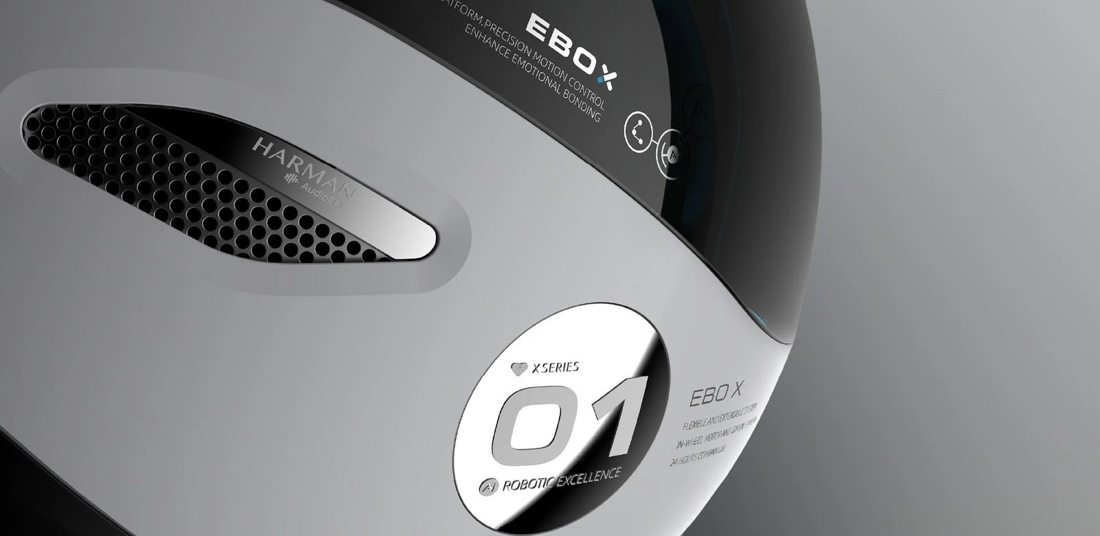 Robot me kamera Enabot EBO X, 8 GB, i zi