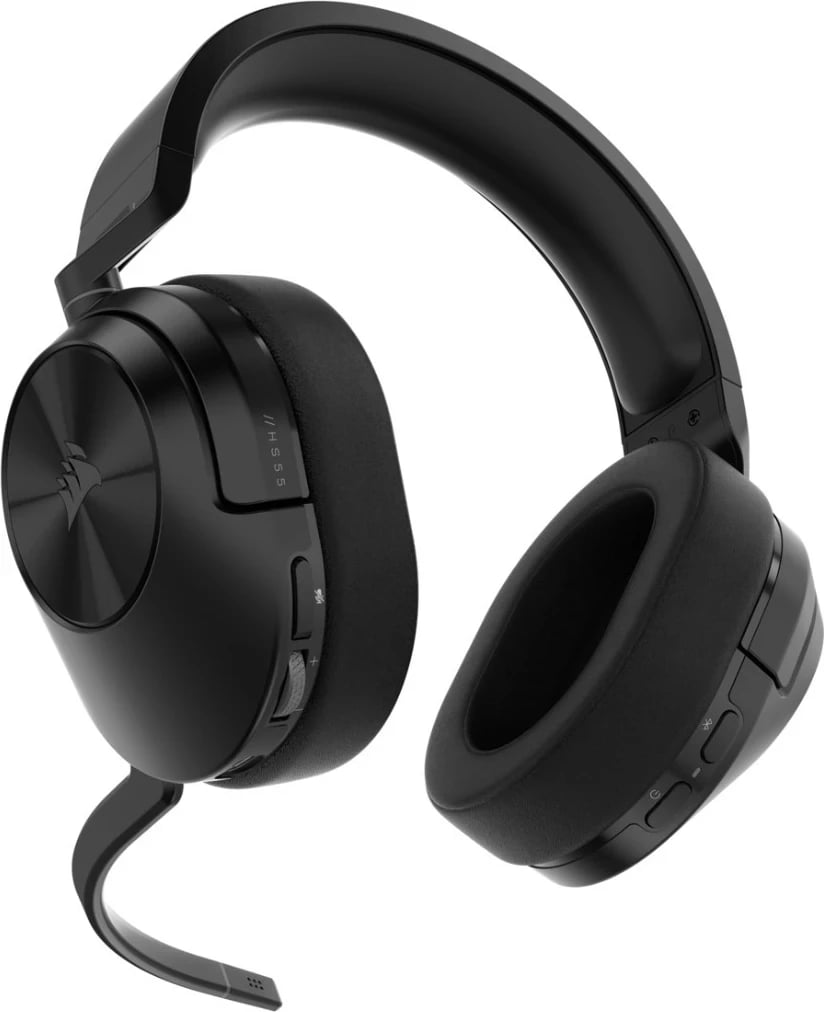 Kufje gaming Corsair HS55 Wireless, 7.1, USB-C, të zeza