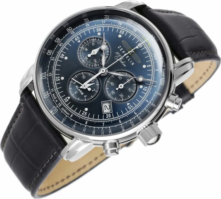 Orë dore për meshkuj Zeppelin, e zezë