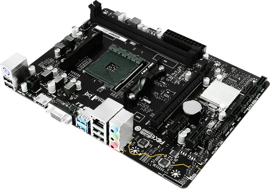 Pllakë amë Biostar B450MHP, Socket AM4 micro ATX, AMD B450