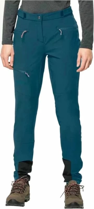 Pantallona Jack Wolfskin për femra, të kaltra