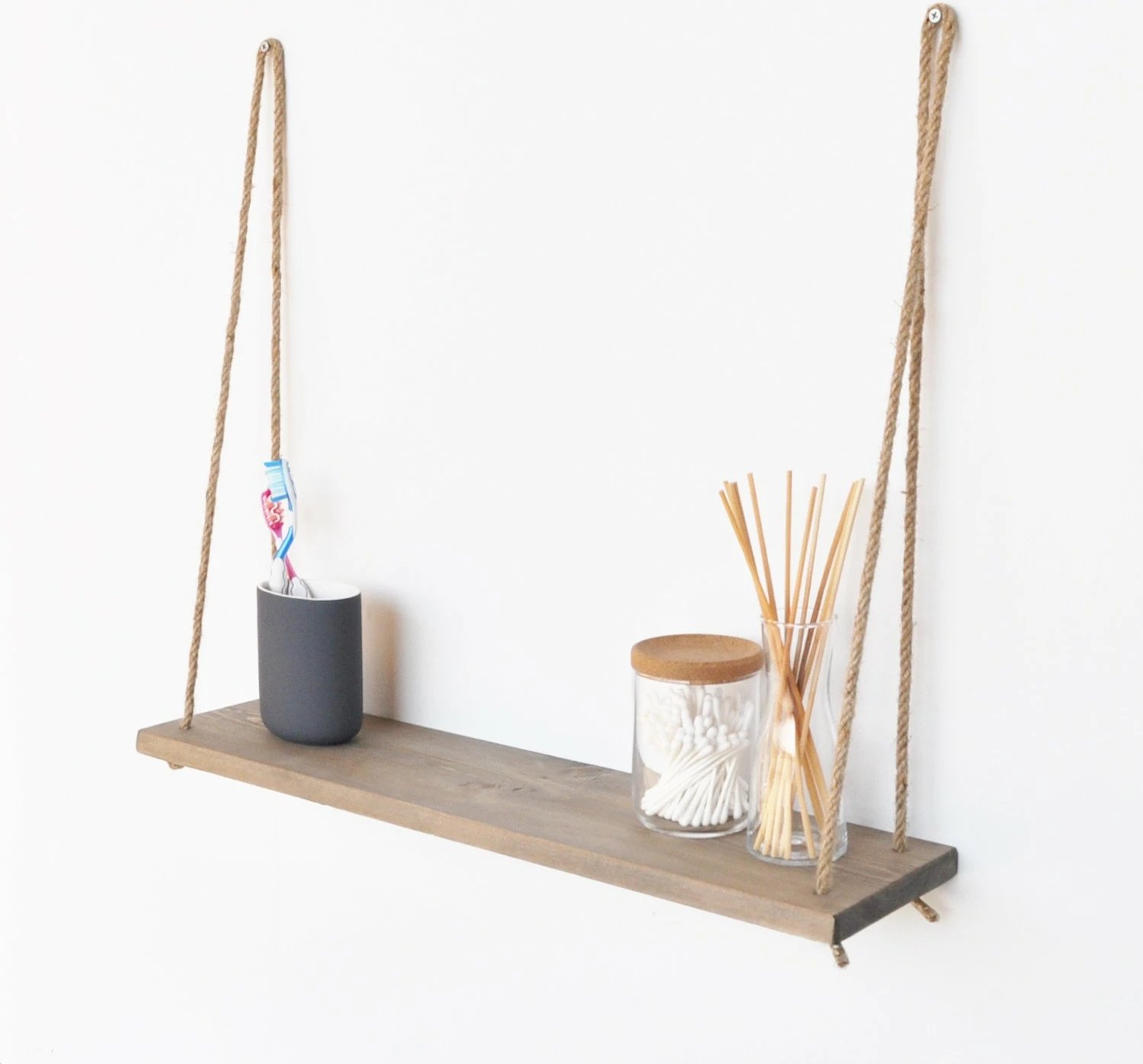 Raft muri Hanah Home, ngjyrë arre, Aa035