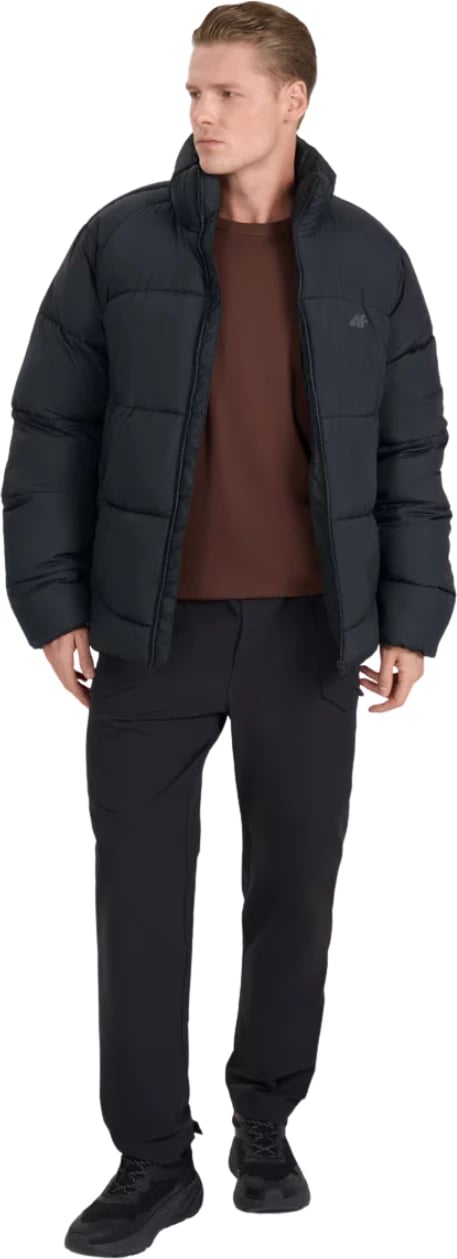 Jakne dimri për meshkuj 4F, e zezë