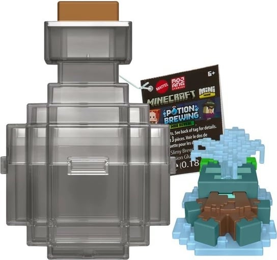 Figurinë aksioni Minecraft Mattel Mini Mode Beached Drowned me enë miksture