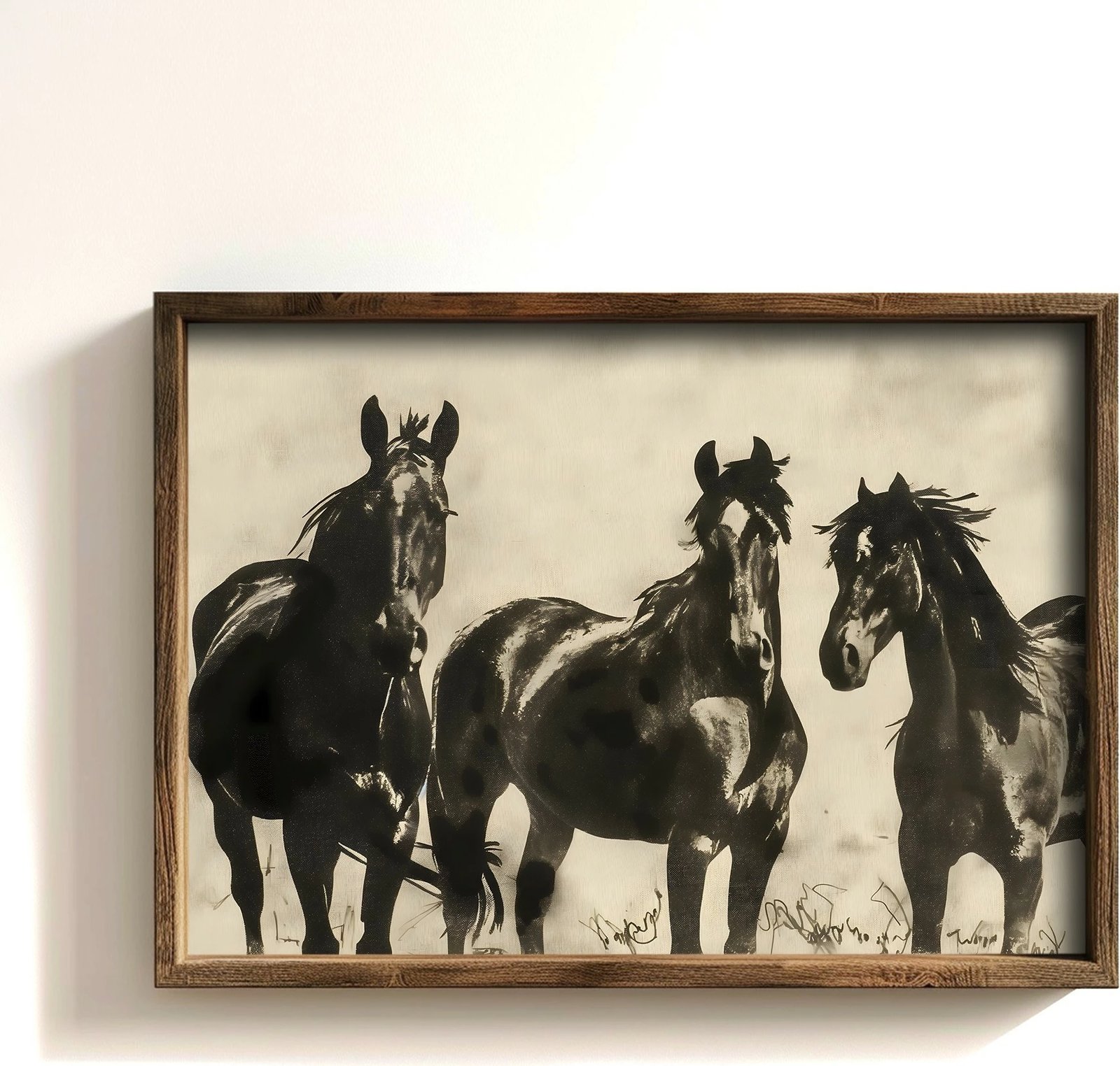 Pikturë dekorative me kornizë MDF, Wallity, GE168-L, shumëngjyrëshe