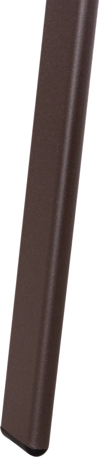 Karrige për jashtë LEON, kornizë metali ngjyrë kafe & tekstilene-4 copë, 55x70x91Hcm., set prej 4 copësh