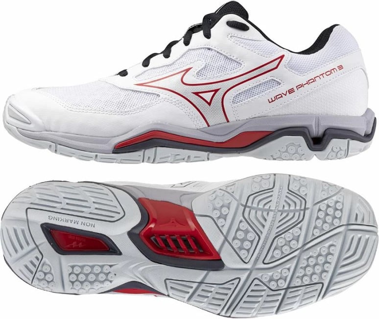 Atlete për meshkuj Mizuno, të bardha