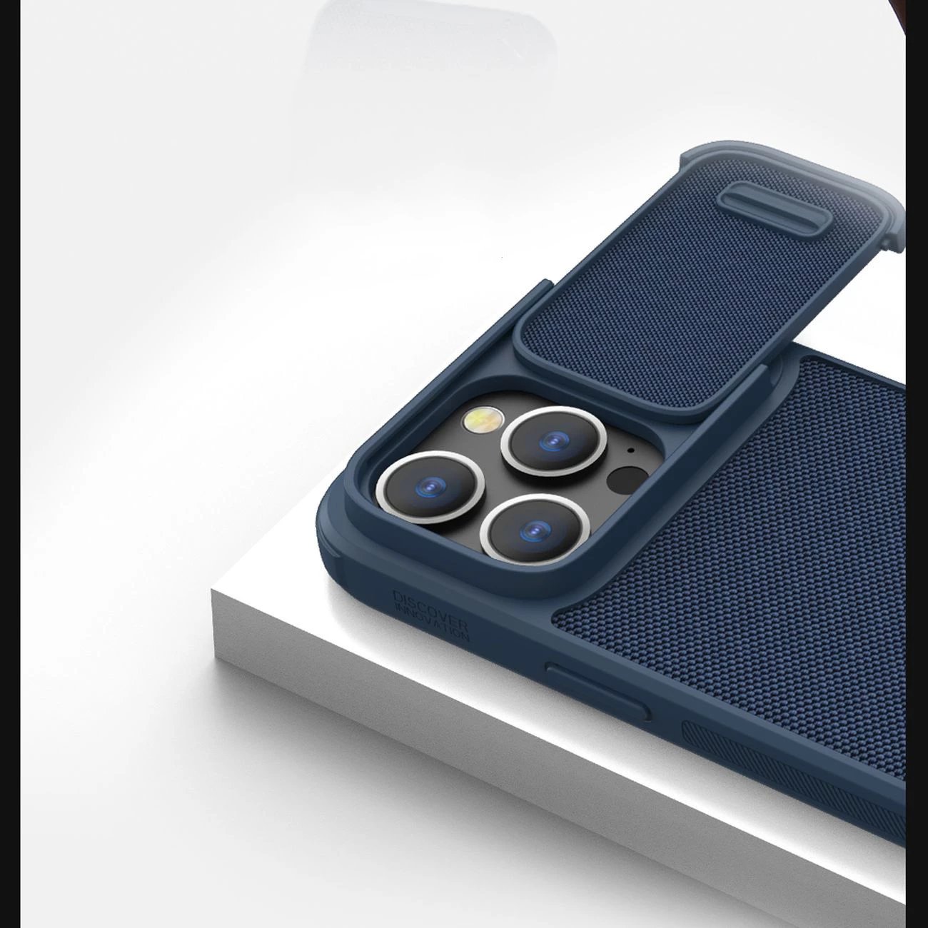 Mbështjellës Nillkin Textured S Case për iPhone 14 Pro Max, me kapak kamere, e zezë Mbështjellës Nillkin Textured S Case për iPhone 14 Pro Max, me kapak kamere, e zezë