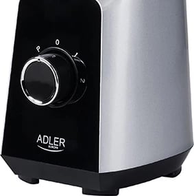 Blender Adler AD 4076, kavanoz xhami 1.5L, 500W (MAX 1000W), 2 shpejtësi, funksion akulli/pulse, i zi/argjendtë Blender Adler AD 4076, kavanoz xhami 1.5L, 500W (MAX 1000W), 2 shpejtësi, funksion akulli/pulse, i zi/argjendtë