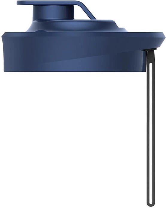 Blender portabil Deerma DEM-NU06, 400 ml, pa kabllo, Blu