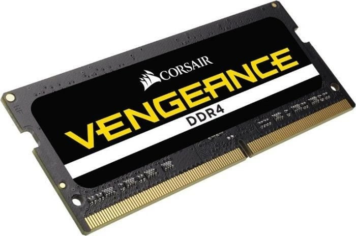 RAM Memorje SODIMM, Corsair Vengeance CMSX8GX4M1A2666C18, DDR4 8GB 2666MHz CL18 për laptop, e zezë, 1x8GB