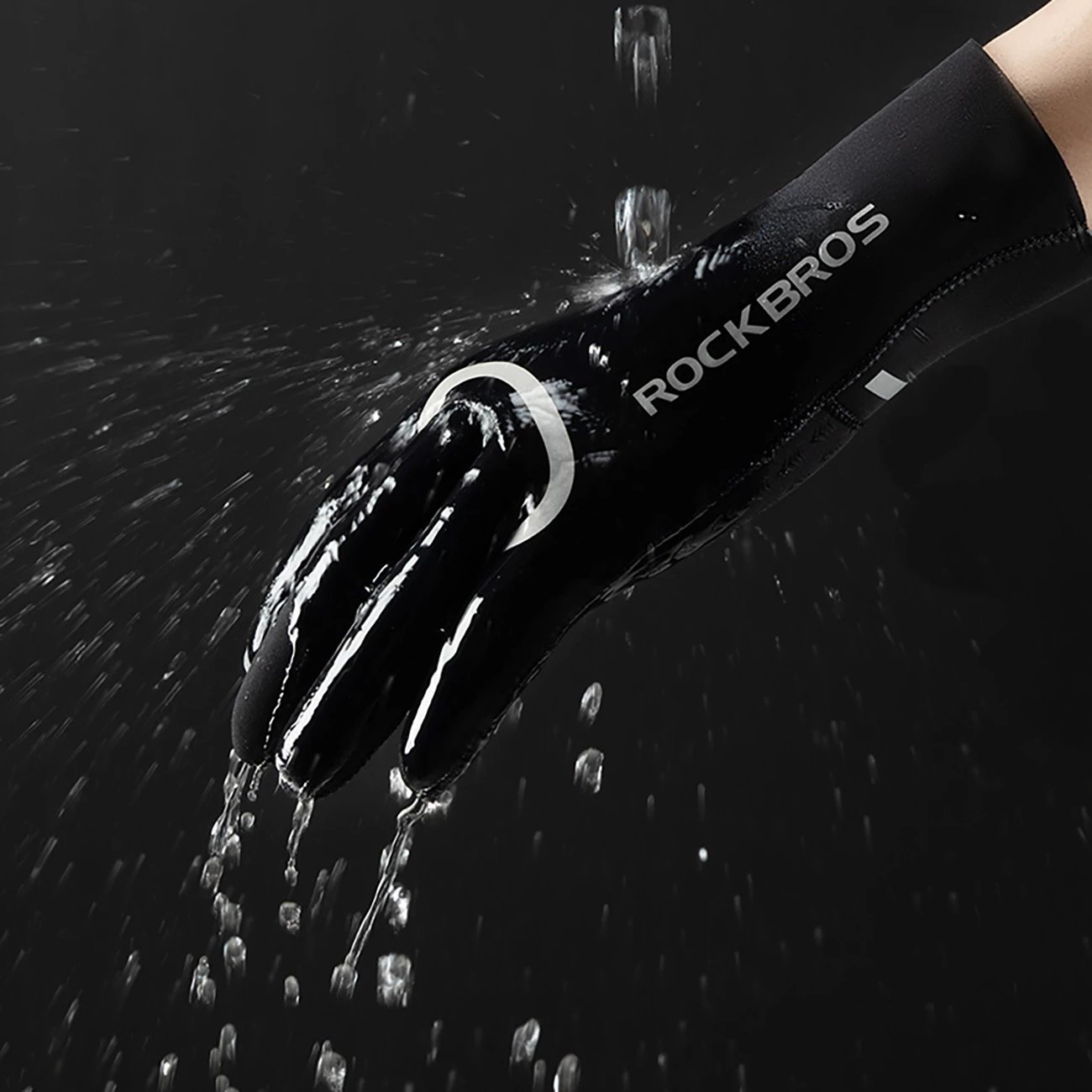 Doreza çiklizmi Rockbros 1631000702, L/XL, të zeza, waterproof