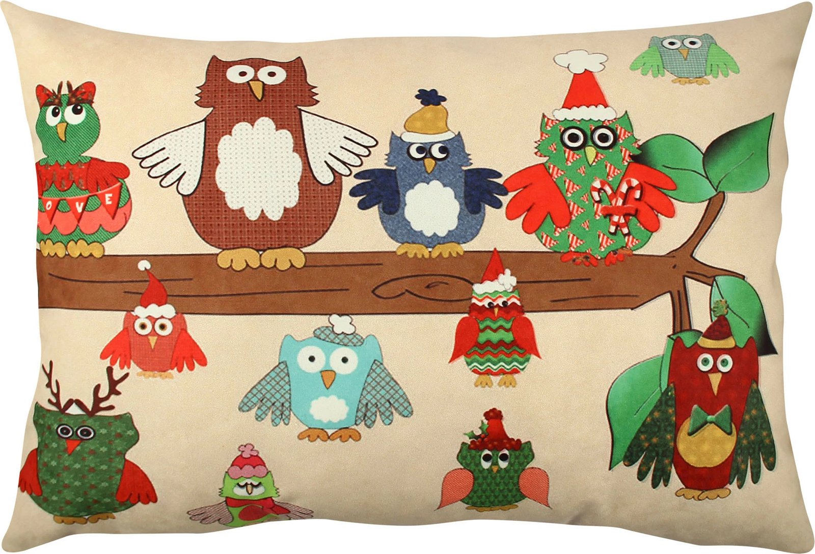 Jastëk dekorativ, shumëngjyrësh, Evila Originals, A50934, 33x48cm