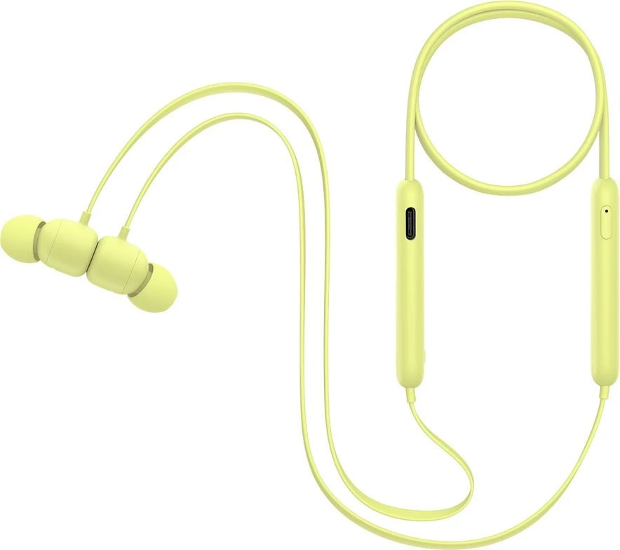 Kufje wireless Apple Beats Flex MYMD2EE/A, Bluetooth, mikrofon, e verdhë