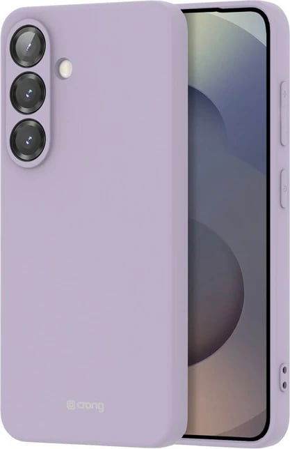 Mbështjellës CRONG Color Cover për Samsung Galaxy S25, Violet
