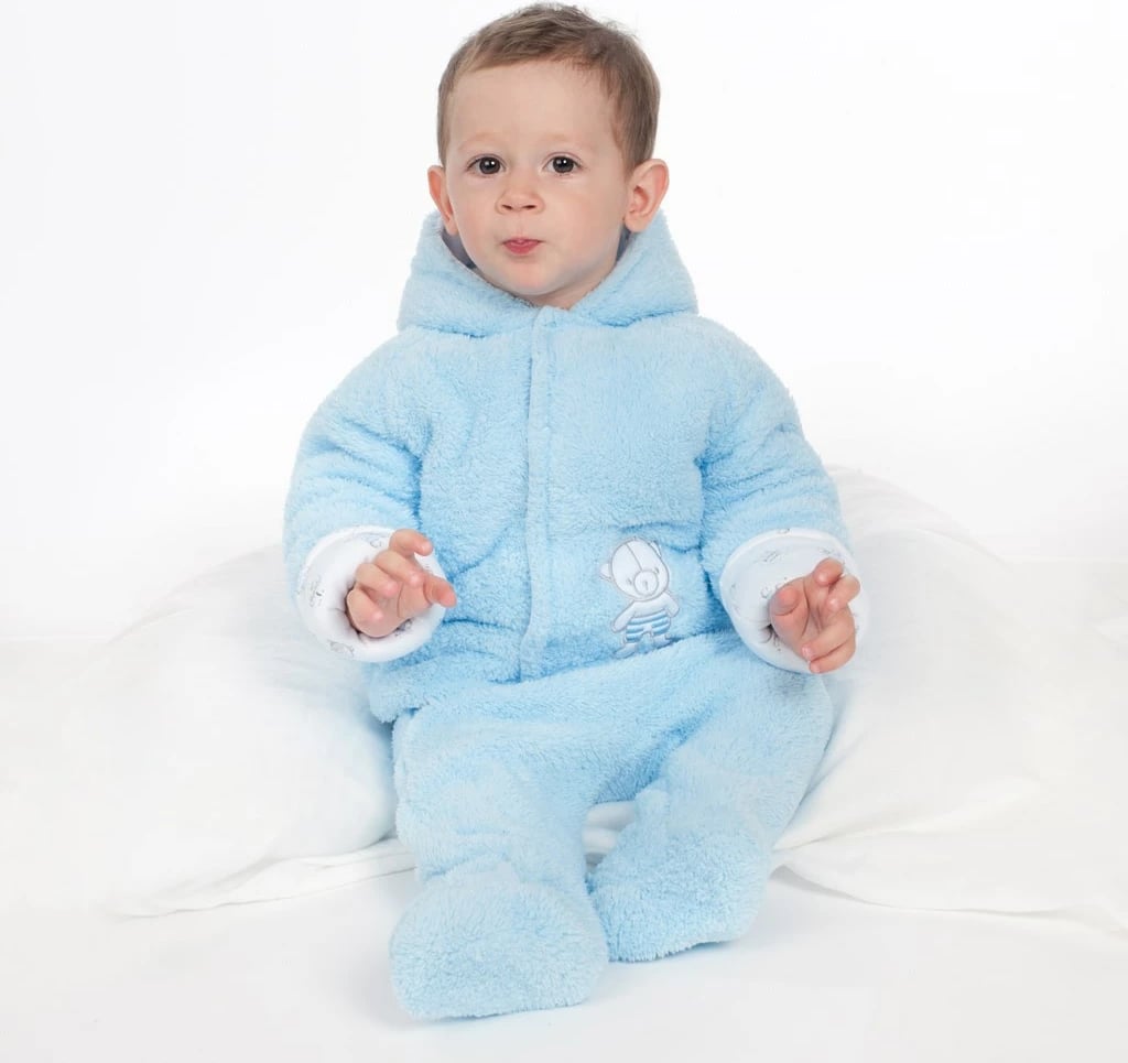 kombinezon dimri bebe, New Baby, Nice Bear, madhësia 68 (4-6m), blu