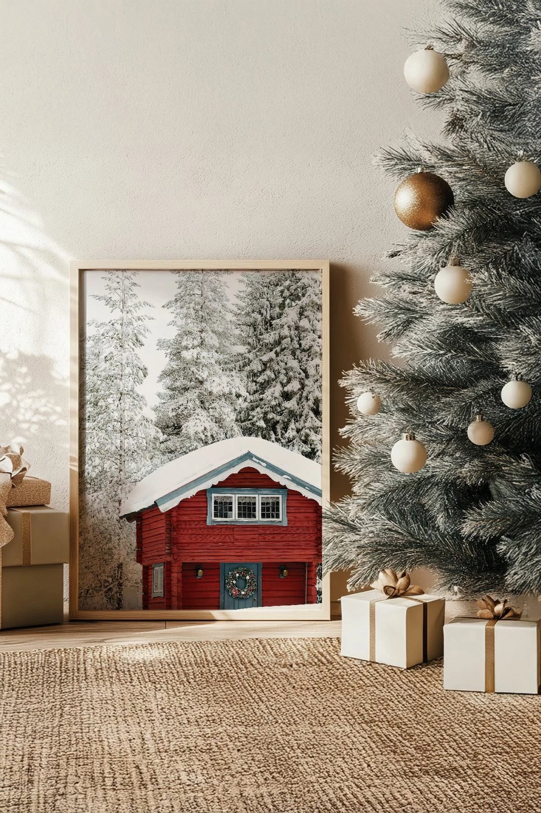 Pikturë dekorative me kornizë, Wallity, Nwyearsngmdl55