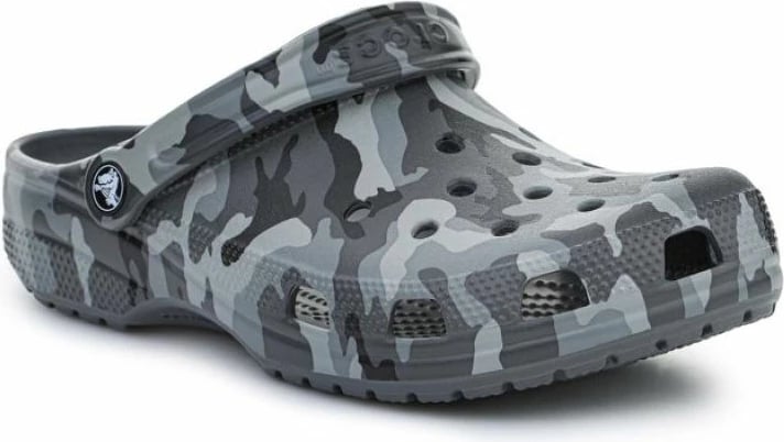 Këpucë Crocs Classic Printed Camo për meshkuj, të zeza