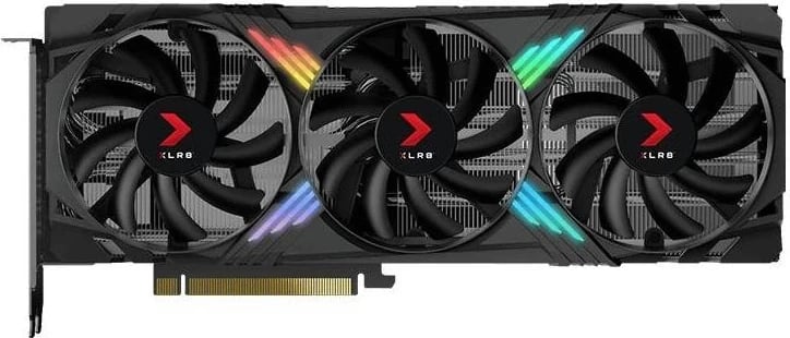 Kartelë grafike PNY GeForce RTX 4060 Ti XLR8 Gaming VERTO EPIC-X RGB Triple Fan 8GB, e zezë